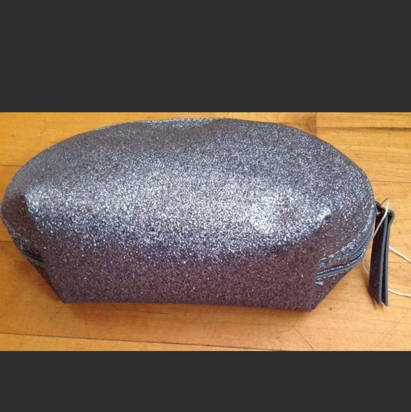 Sparkle Glam Cosmetic Bag by New York and Company In Silver - Picture 4 of 11